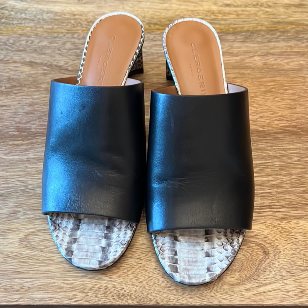 Clergerie Mule sandals size 36.5 never worn